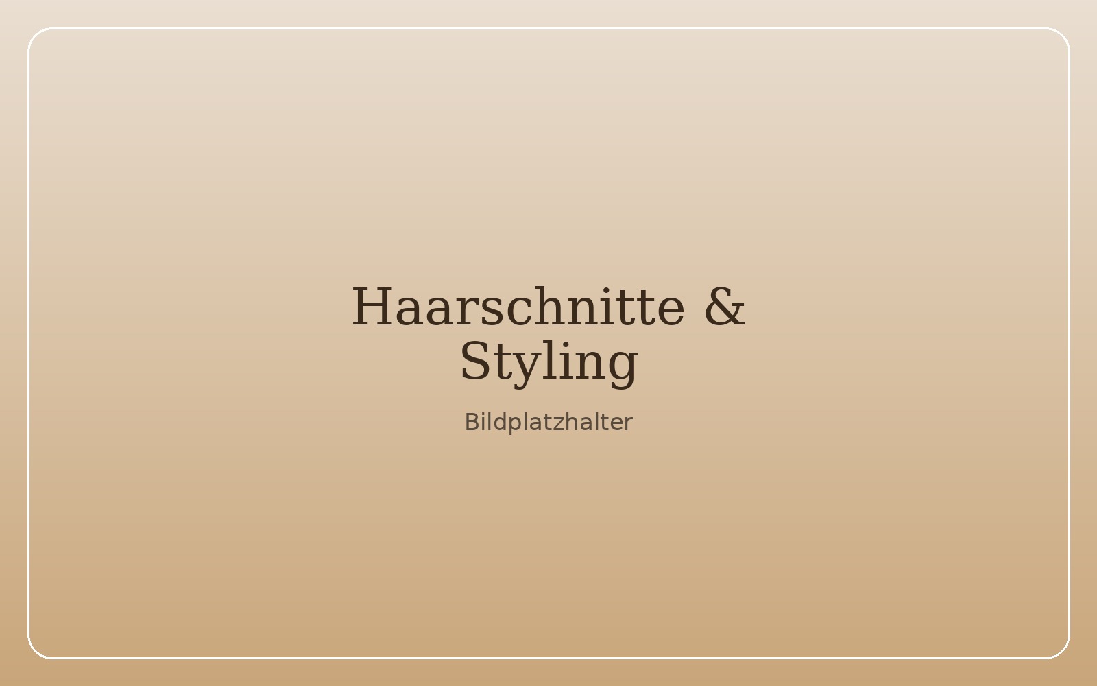 Haarschnitte und Styling